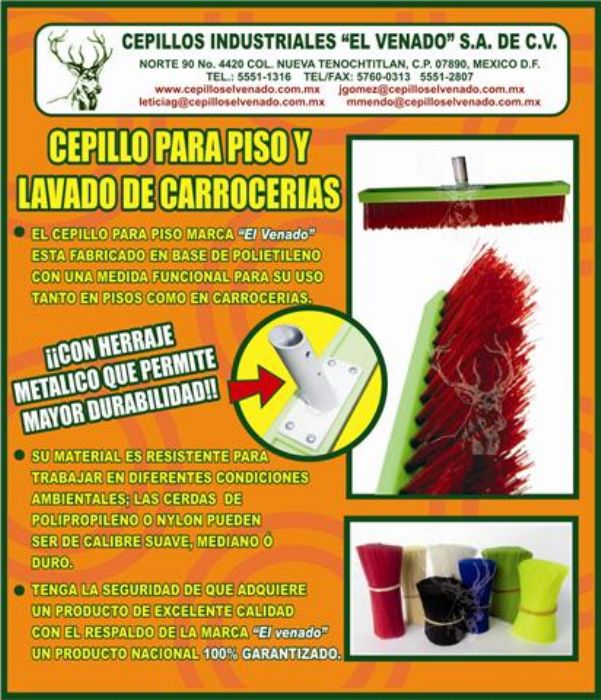 Cepillos para piso 